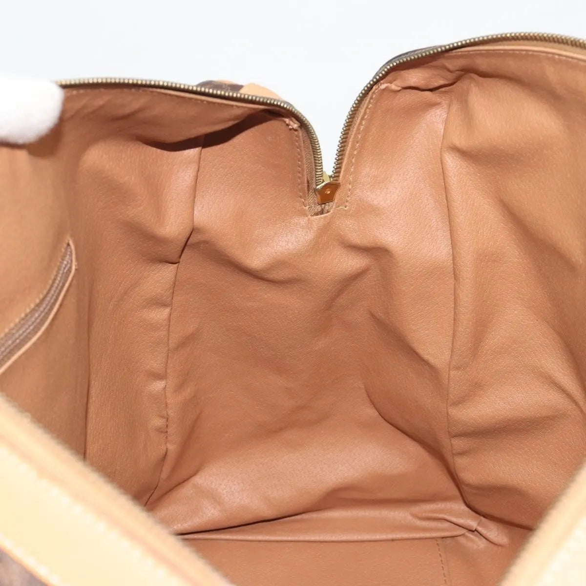 Celine boston Macadam Canvas, Brown, PVC, Travel Bag