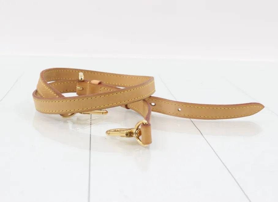 Louis Vuitton Favorite Shoulder Strap Vachetta Leather, Brown, Leather, Straps