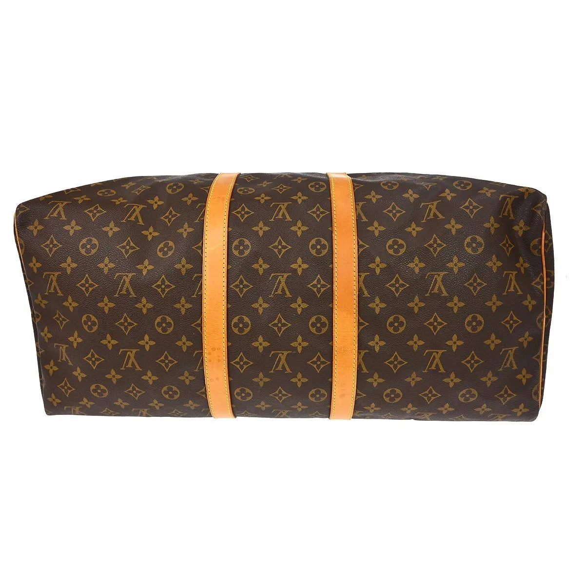 Louis Vuitton Keepall Monogram Canvas, Brown, Canvas, Travel Bag