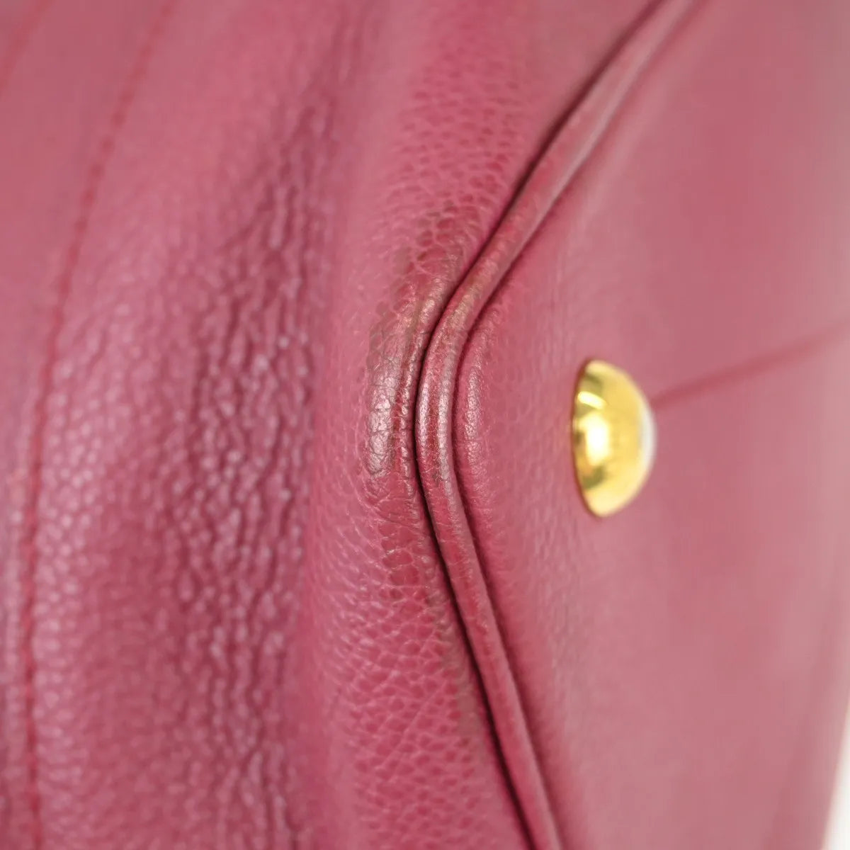 Louis Vuitton Citadine Monogram Empreinte Leather, Purple, Leather, Tote Bag