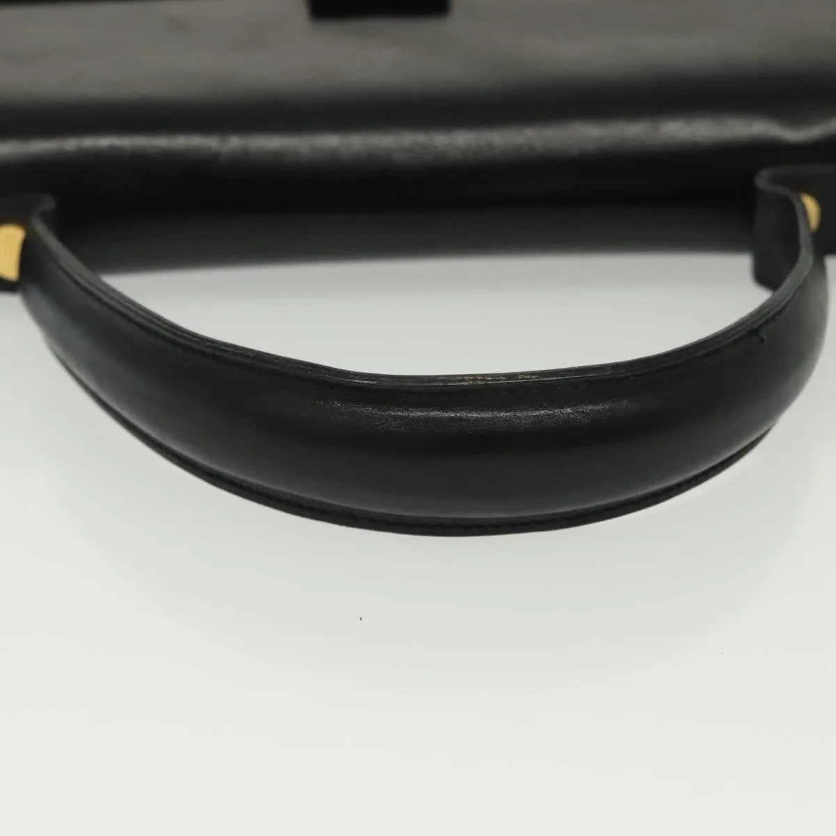 Salvatore Ferragamo Vala Leather, Black, Leather, Handbag