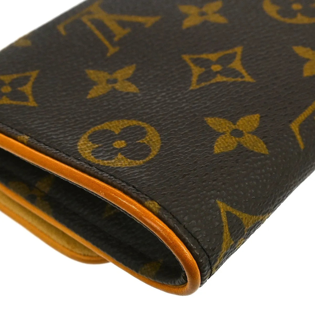 Louis Vuitton Twin Monogram Canvas, Brown, Canvas, Clutch
