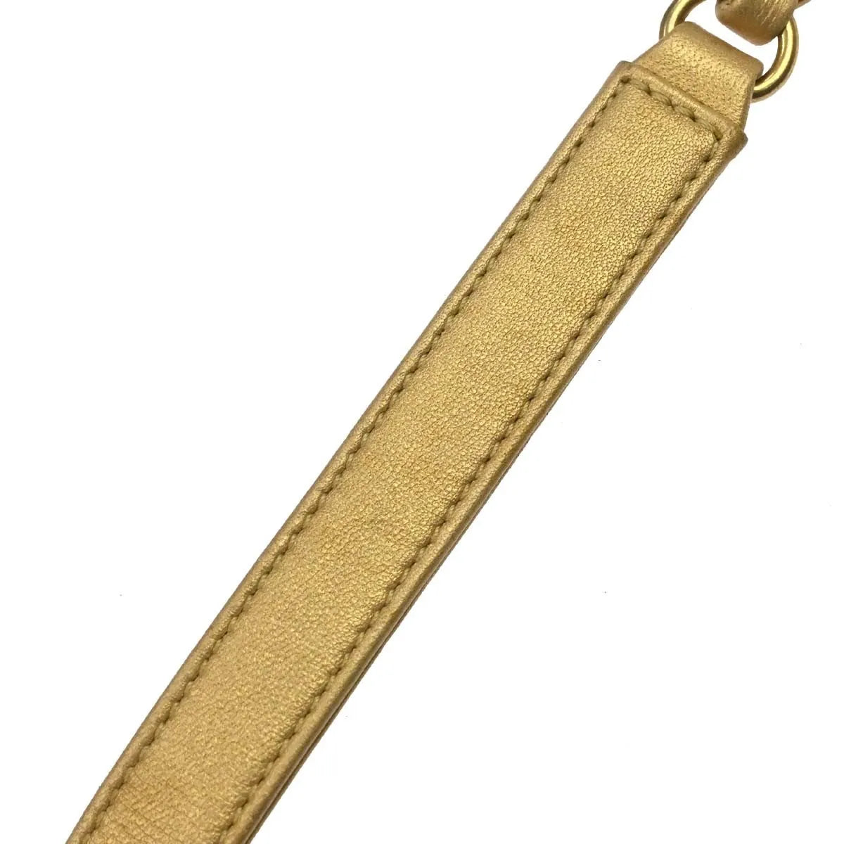 Chanel Coco Boy Camera Quilted Leather, Gold, Leather, Shoulder Bag