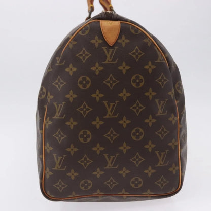 Louis Vuitton Keepall Monogram, Brown, Canvas, Travel Bag