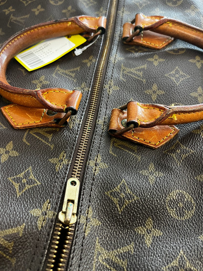 Louis Vuitton Speedy Monogram Canvas, Brown, Canvas, Handbag
