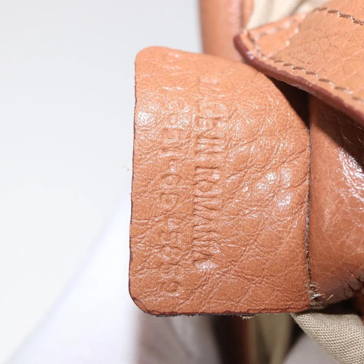 Chloe Lily Leather, Brown, Leather, Shoulder Bag