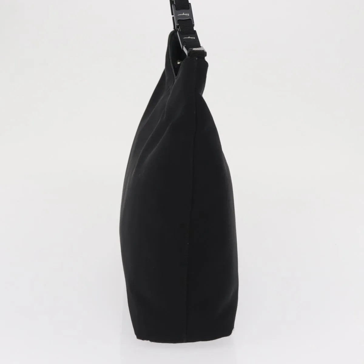 Salvatore Ferragamo Vala Nylon, Black, Nylon, Shoulder Bag