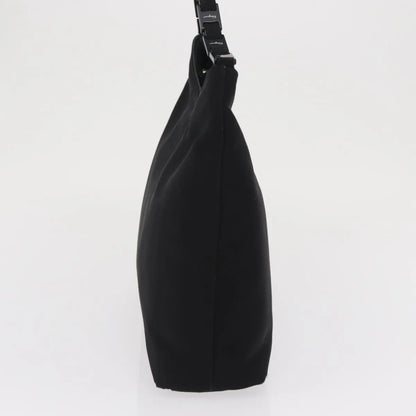 Salvatore Ferragamo Vala Nylon, Black, Nylon, Shoulder Bag