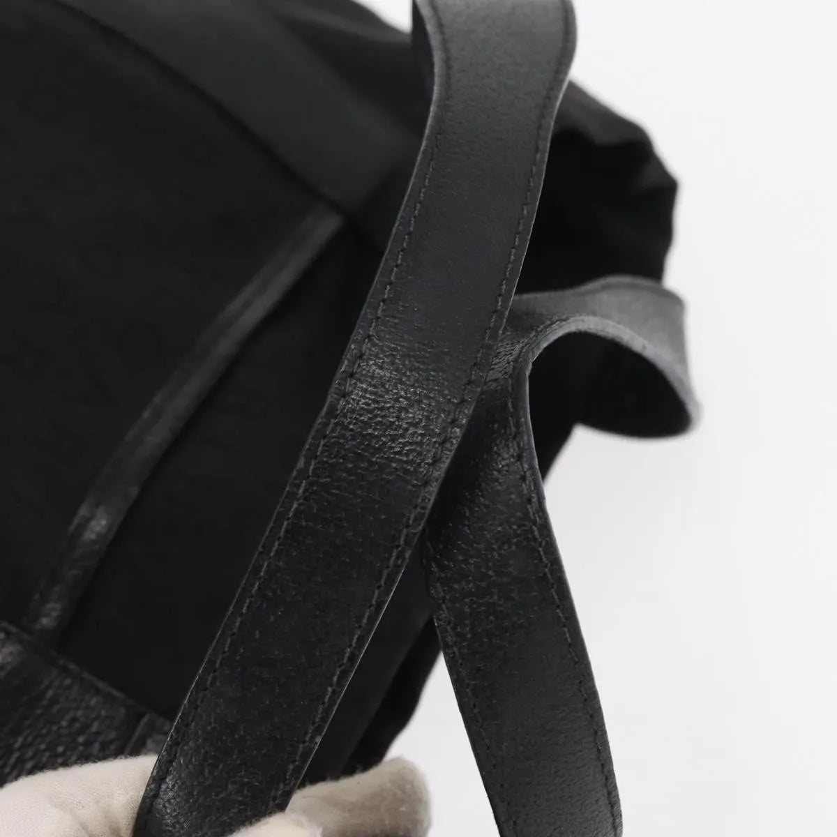 Bvlgari Logomania Canvas, Black, Canvas, Tote Bag