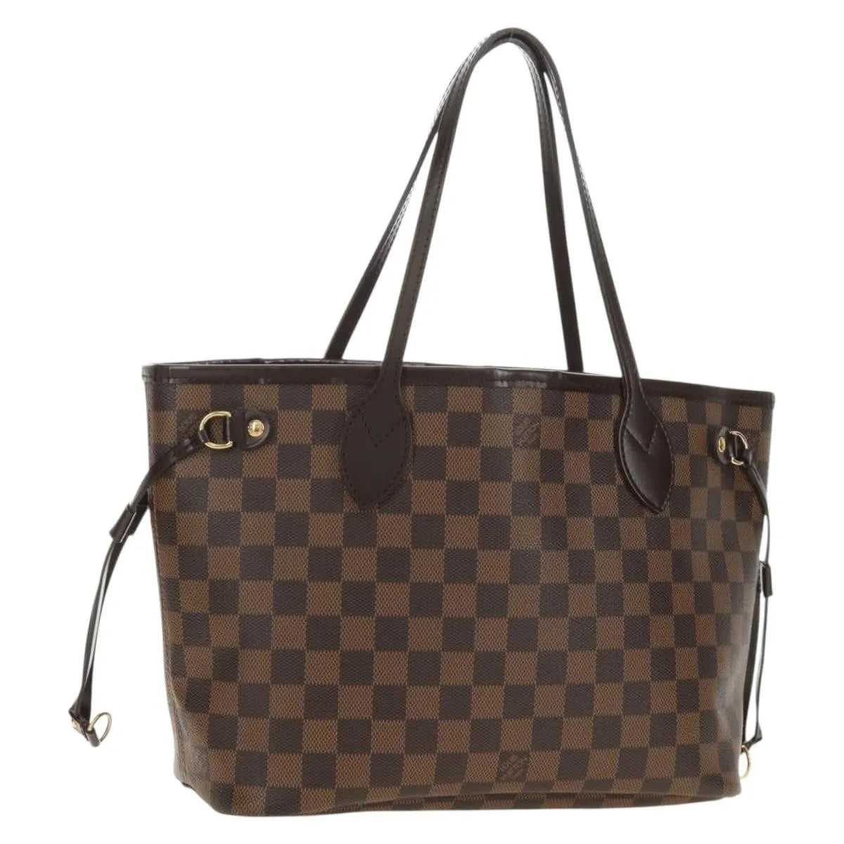 Louis Vuitton Neverfull Tote Damier, Brown, Canvas, Tote Bag