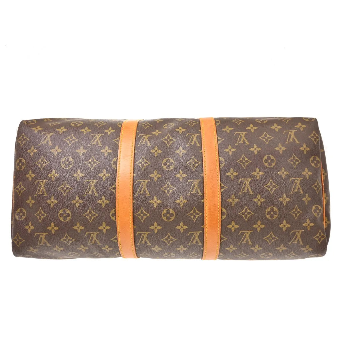 Louis Vuitton Keepall Monogram Canvas, Brown, Canvas, Travel Bag