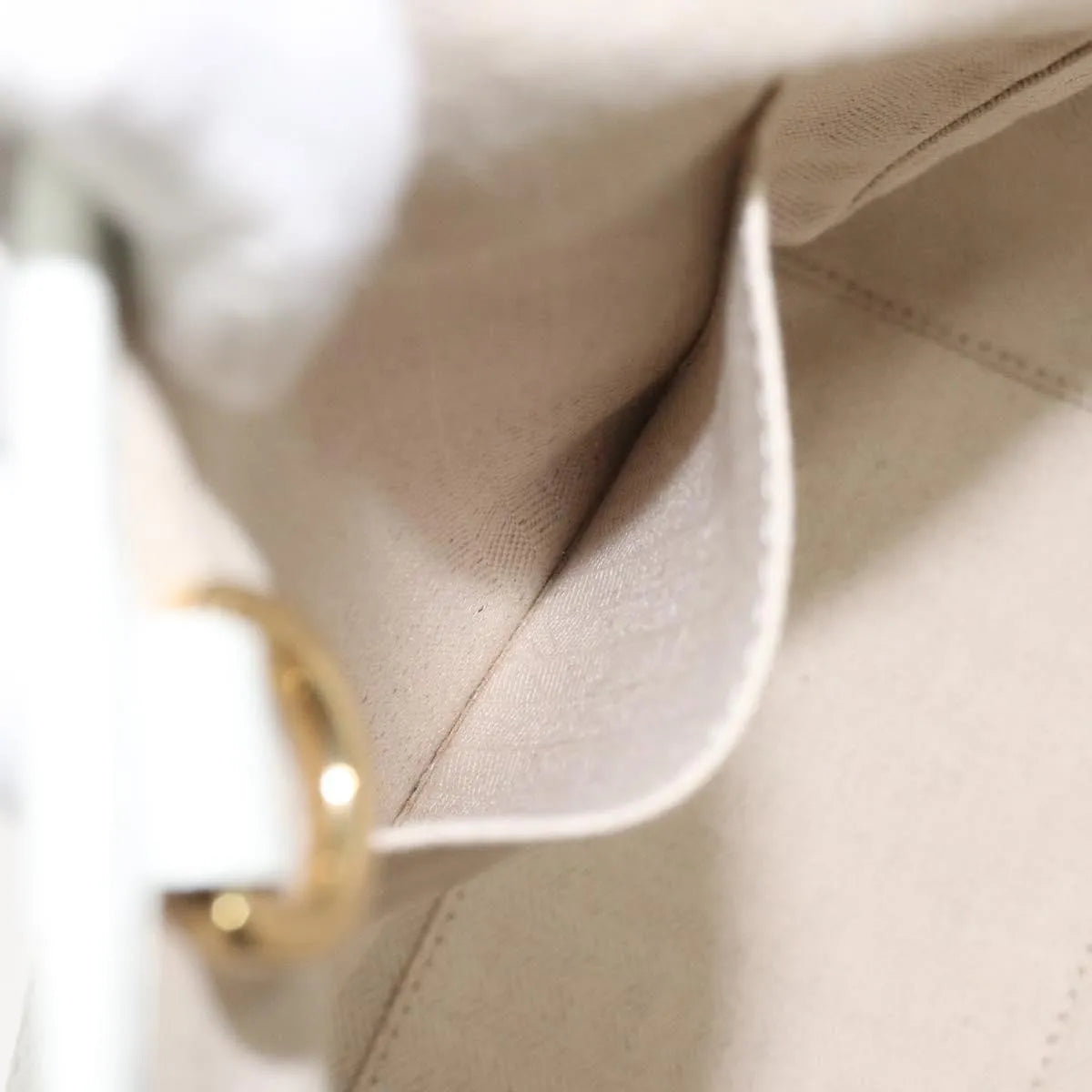 Loewe Heritage Tote Leather, White, Leather, Tote Bag