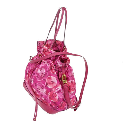 Louis Vuitton Noefull Ikat Nylon, Pink, Nylon, Shoulder Bag