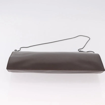 Gucci Vintage Leather, Brown, Leather, Shoulder Bag