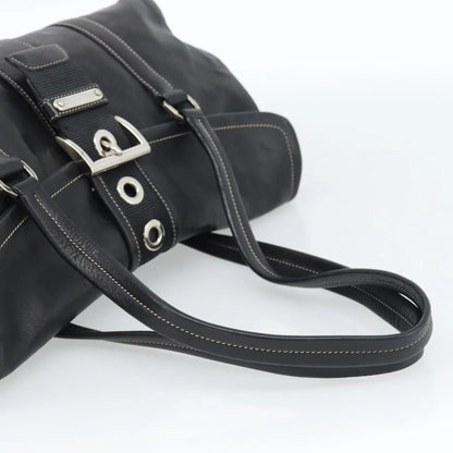 Prada Convertible Shopping Tote Saffiano Leather Saffiano Leather, Black, Leather, Tote Bag