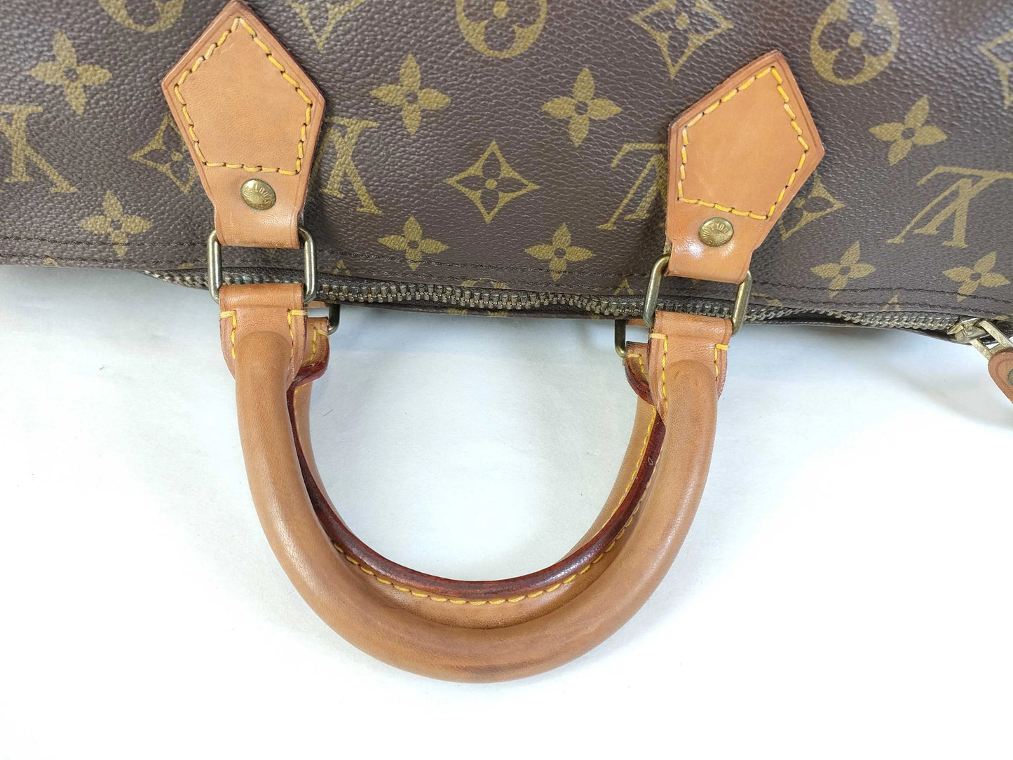 Louis Vuitton Speedy Monogram Canvas, Brown, Canvas, Handbag