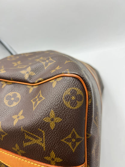 Louis Vuitton keepall bandoulière monogram, Brown, Canvas, Handbag