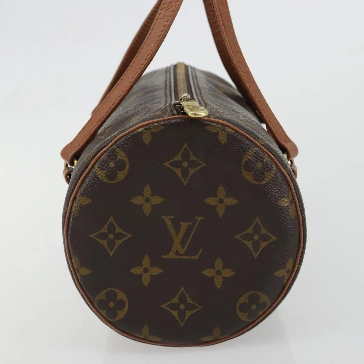 Louis Vuitton Papillon Monogram Canvas, Brown, Canvas, Handbag