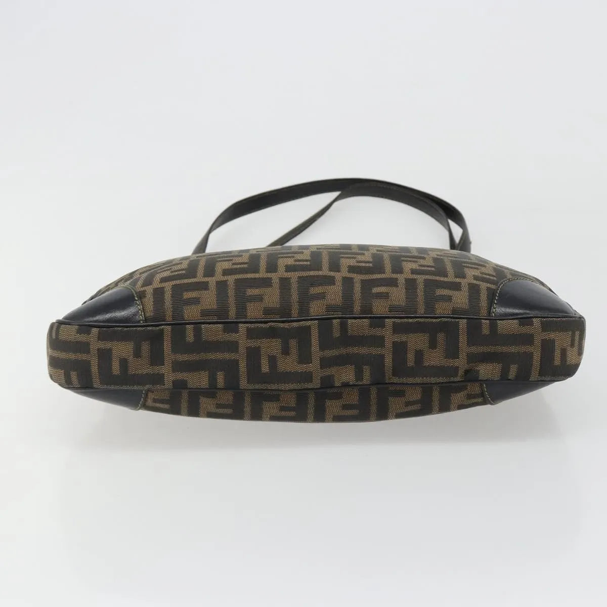 Fendi Chef Hobo Zucca Canvas, Brown, Canvas, Shoulder Bag