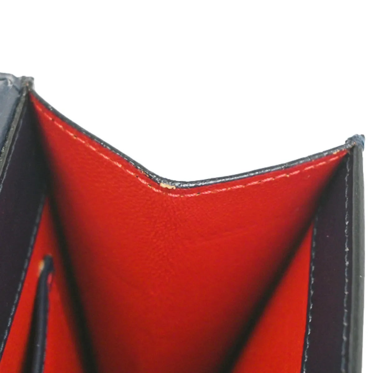 Celine Gancini Leather, Navy, Leather, Handbag