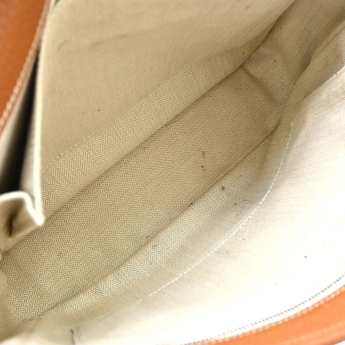 Hermes Barda Messenger Clemence, Brown, Leather, Shoulder Bag