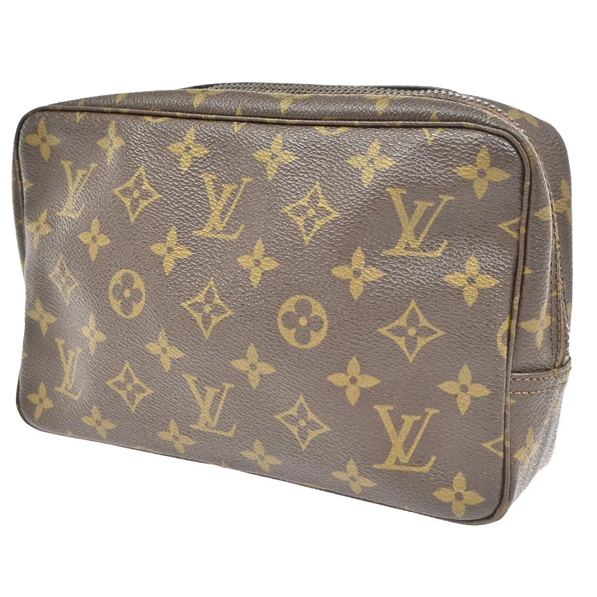 Louis Vuitton Toiletry Pouch Monogram Canvas, Brown, Canvas, Toiletry Case