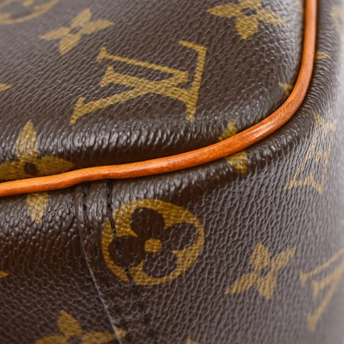 Louis Vuitton Trouville Monogram Canvas, Brown, Canvas, Handbag