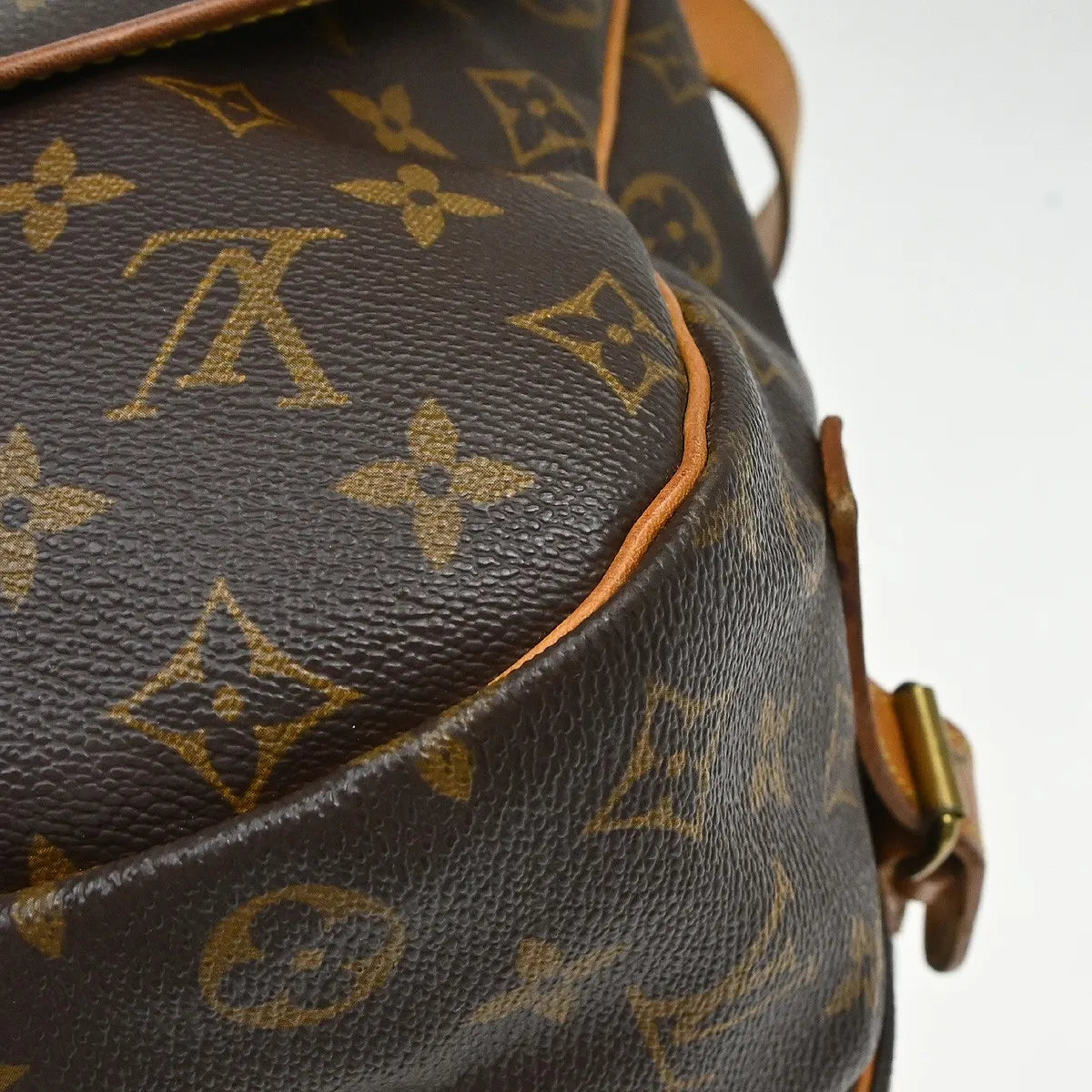 Louis Vuitton Saumur Monogram Canvas, Brown, Canvas, Shoulder Bag