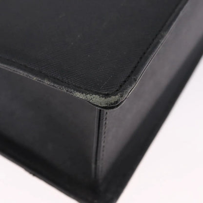 Burberry BUSINESS BLACK LEATHER, Black, Leather, Briefcase