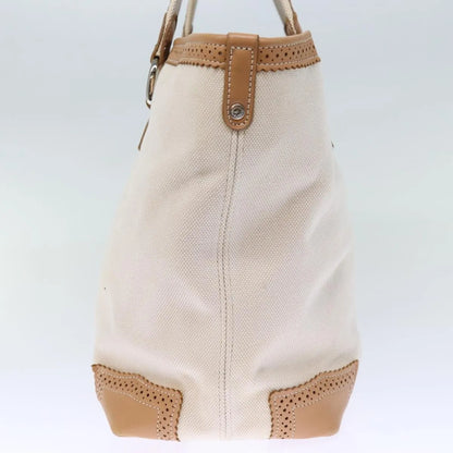 Burberry Blue Label Canvas, Beige, Canvas, Tote Bag