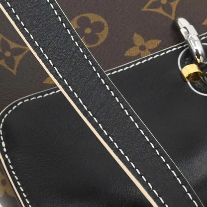 Louis Vuitton Chain It Monogram Canvas with Leather, Brown, Canvas, Handbag