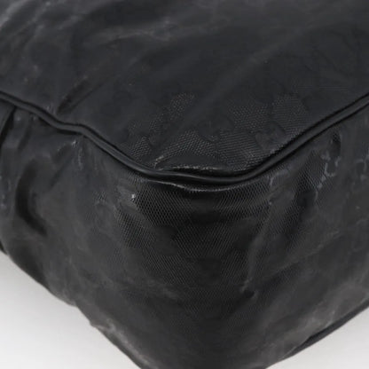 Gucci Zip Messenger GG Imprime, Black, Canvas, Shoulder Bag