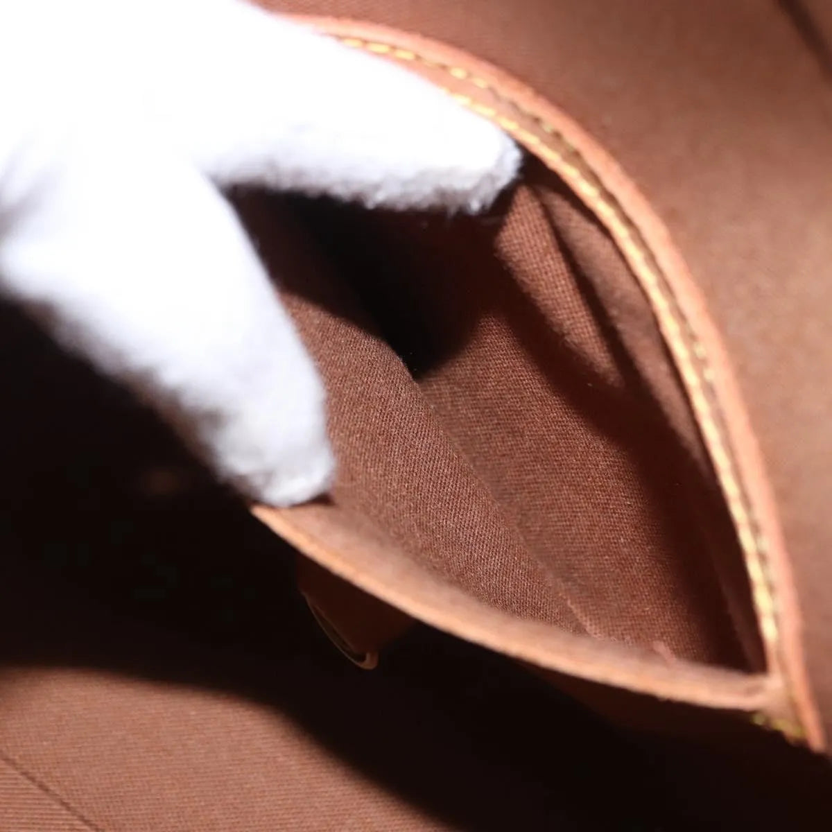 Louis Vuitton Ellipse Monogram, Brown, Canvas, Handbag