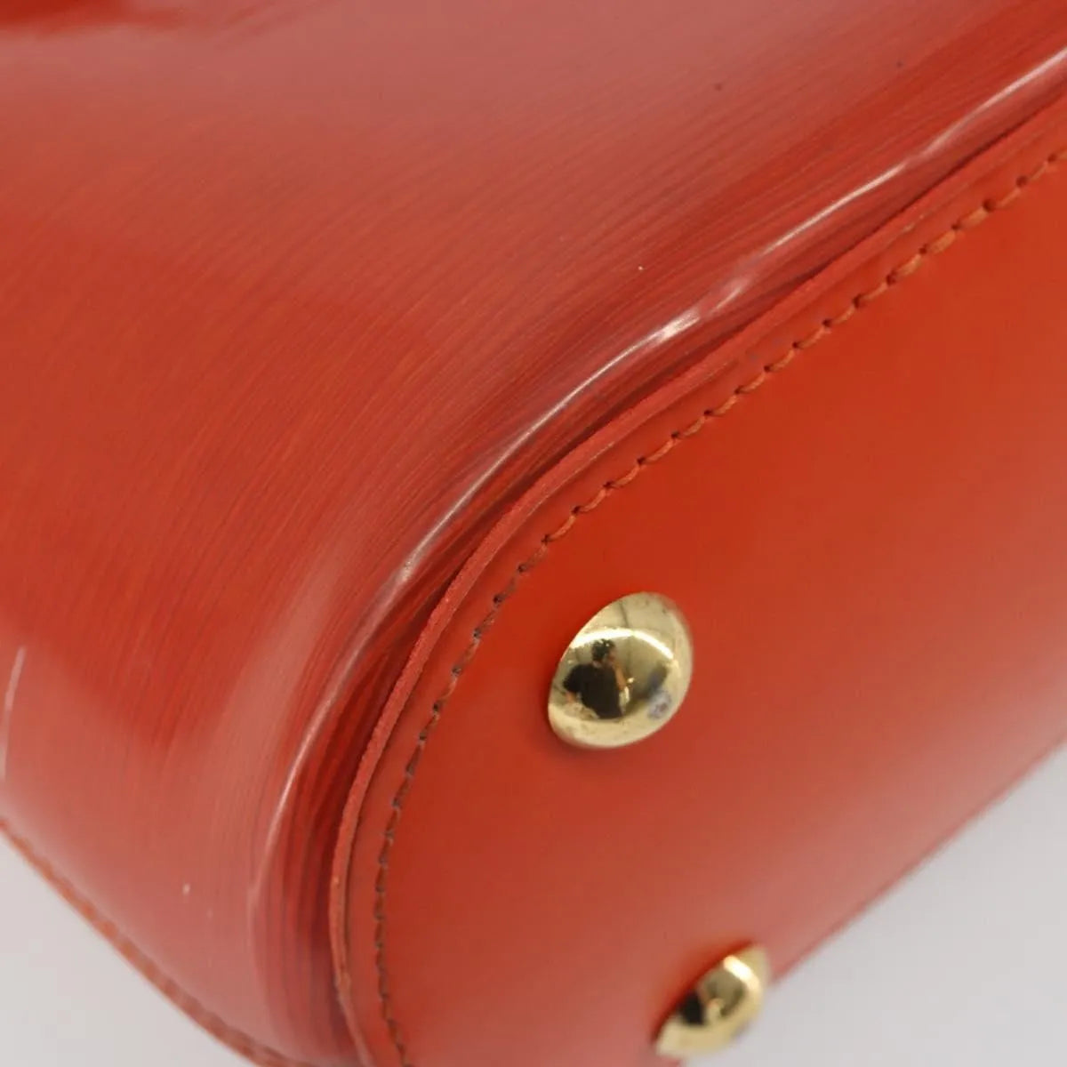 Louis Vuitton Plage Lagoon Bay Vinyl Epi Leather, Orange, Leather, Tote Bag