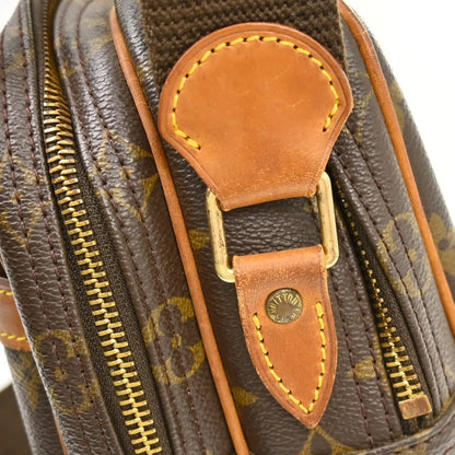 Louis Vuitton Reporter Monogram, Brown, Canvas, Shoulder Bag