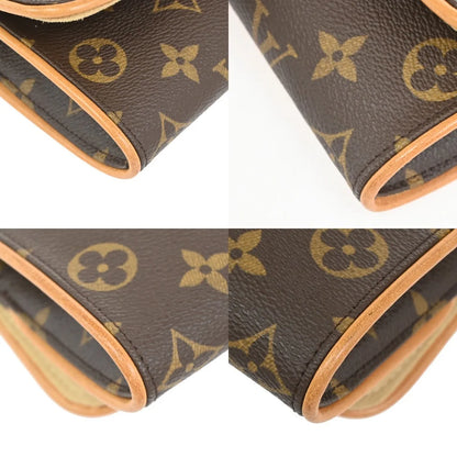 Louis Vuitton Twin Monogram Canvas, Brown, Canvas, Clutch