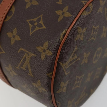 Louis Vuitton Papillon Monogram, Brown, Canvas, Handbag