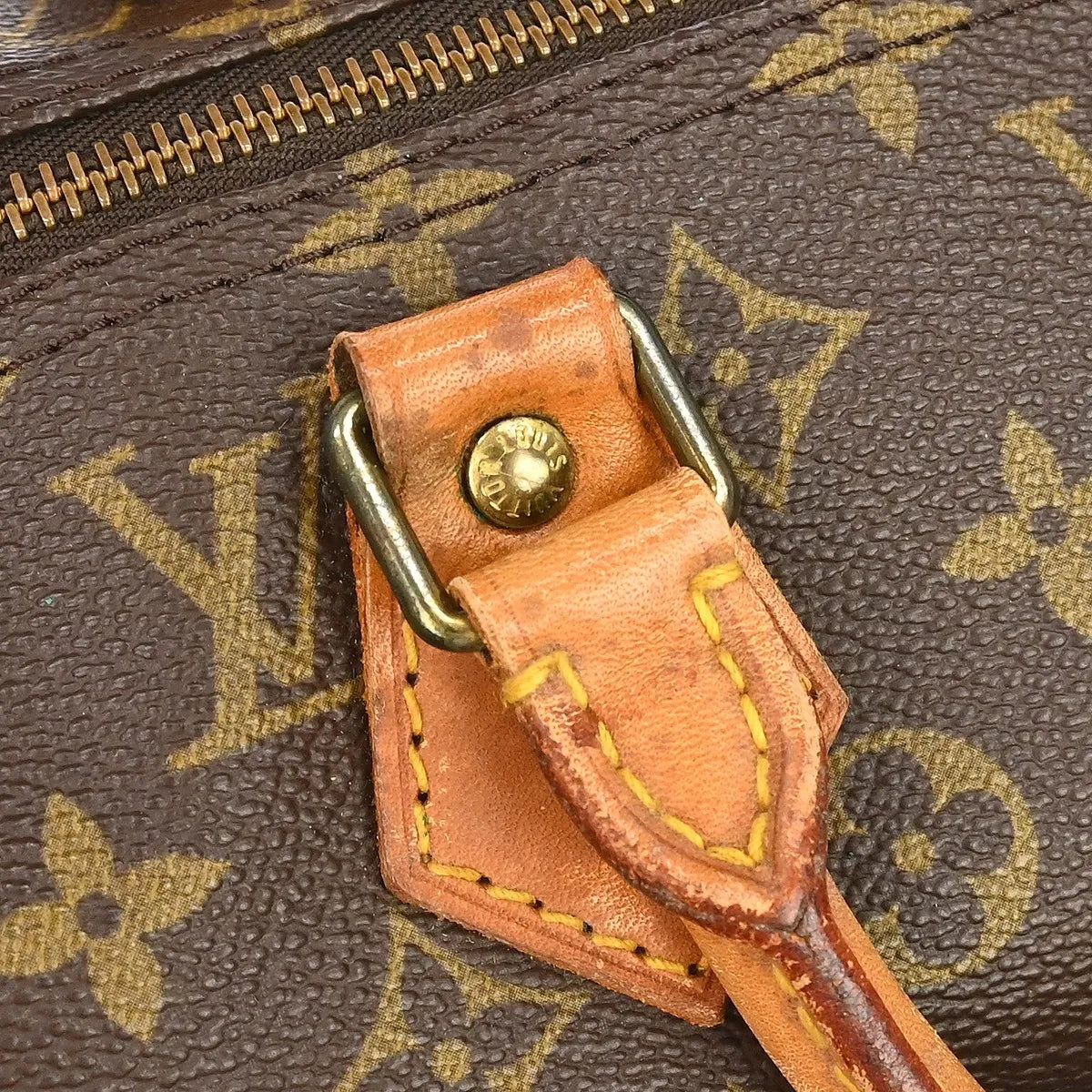 Louis Vuitton Speedy Monogram Canvas, Brown, Canvas, Handbag
