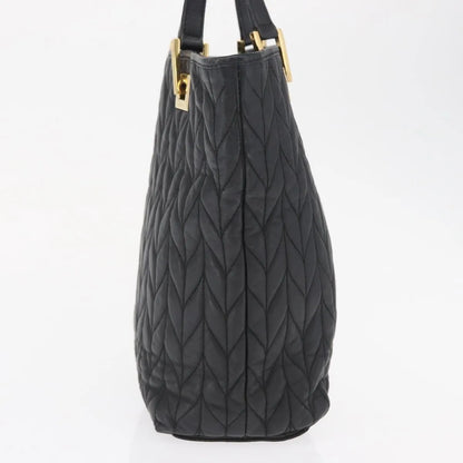 Gucci Vintage tote Leather, Black, Leather, Tote Bag
