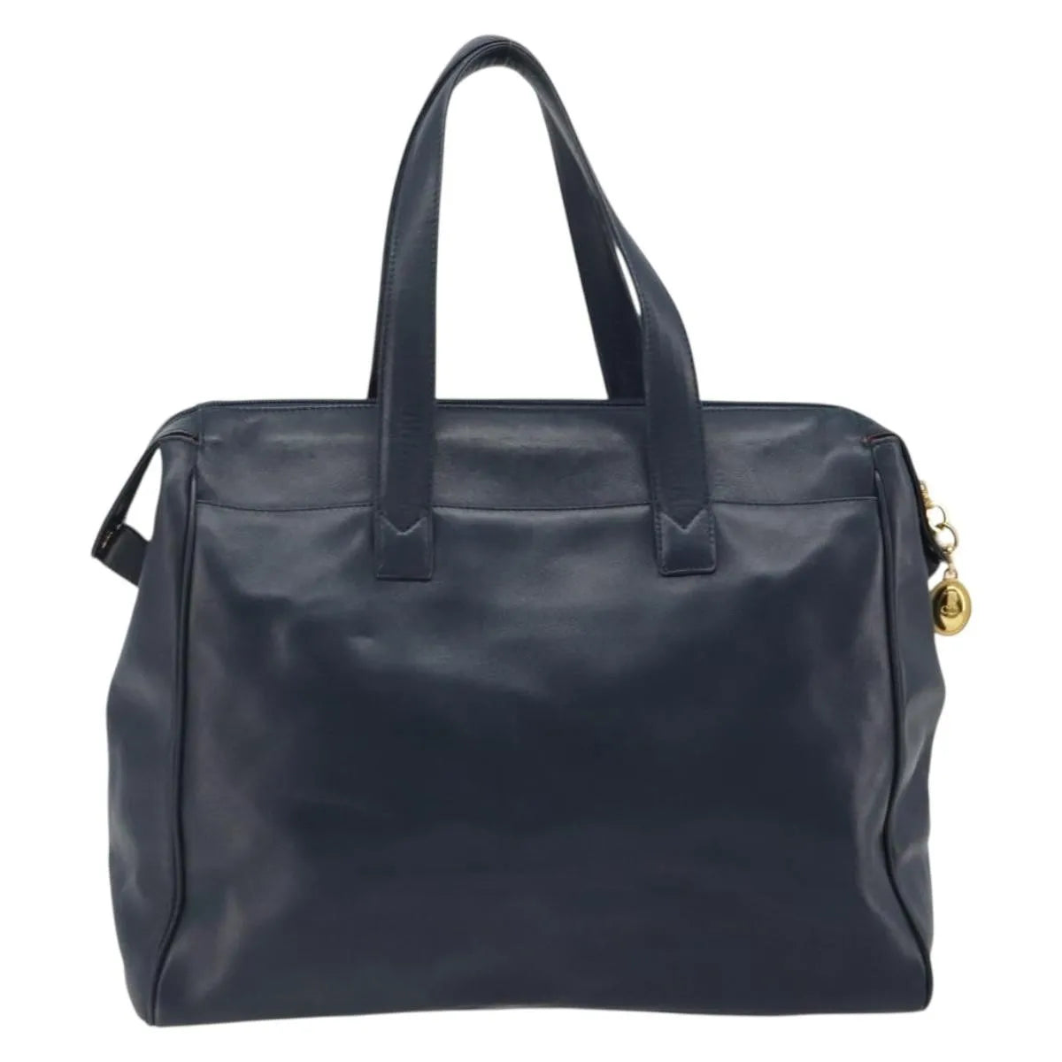 Christian Dior Vintage Leather, Navy, Leather, Handbag