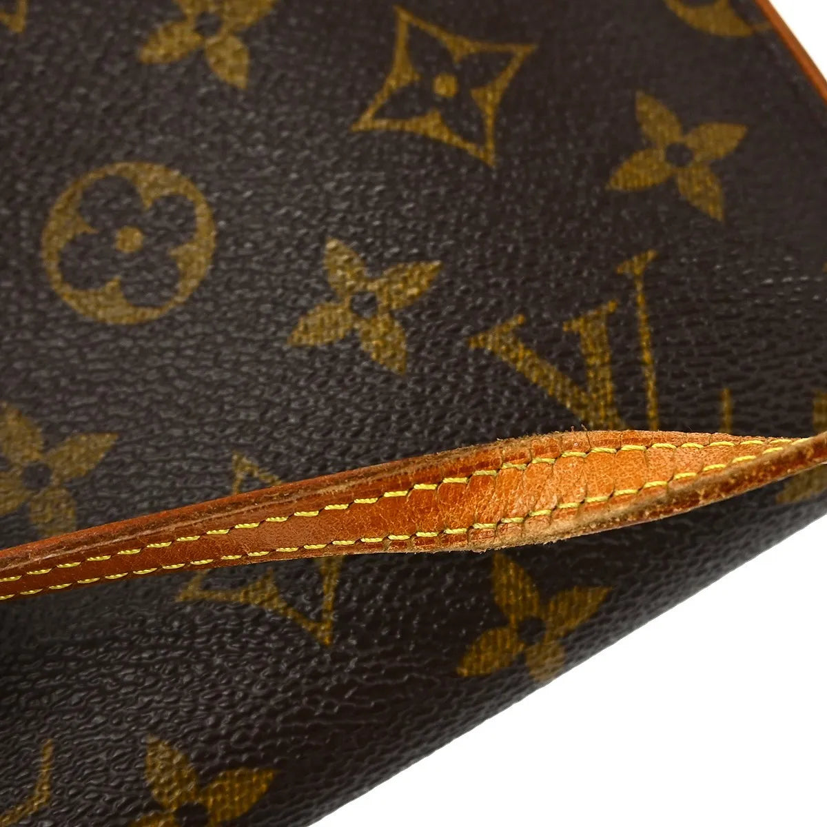 Louis Vuitton Twin Monogram, Brown, Canvas, Clutch