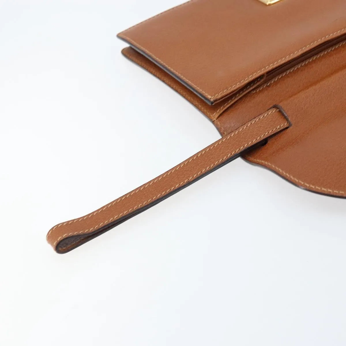 Gucci Vintage clutch Leather, Brown, Leather, Clutch