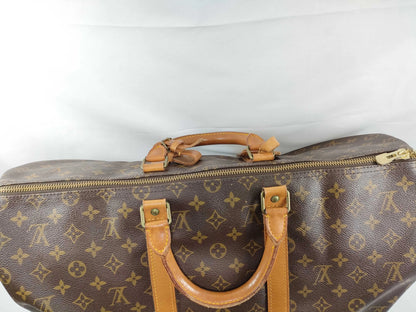 Louis Vuitton Keepall Monogram Canvas, Brown, Canvas, Travel Bag