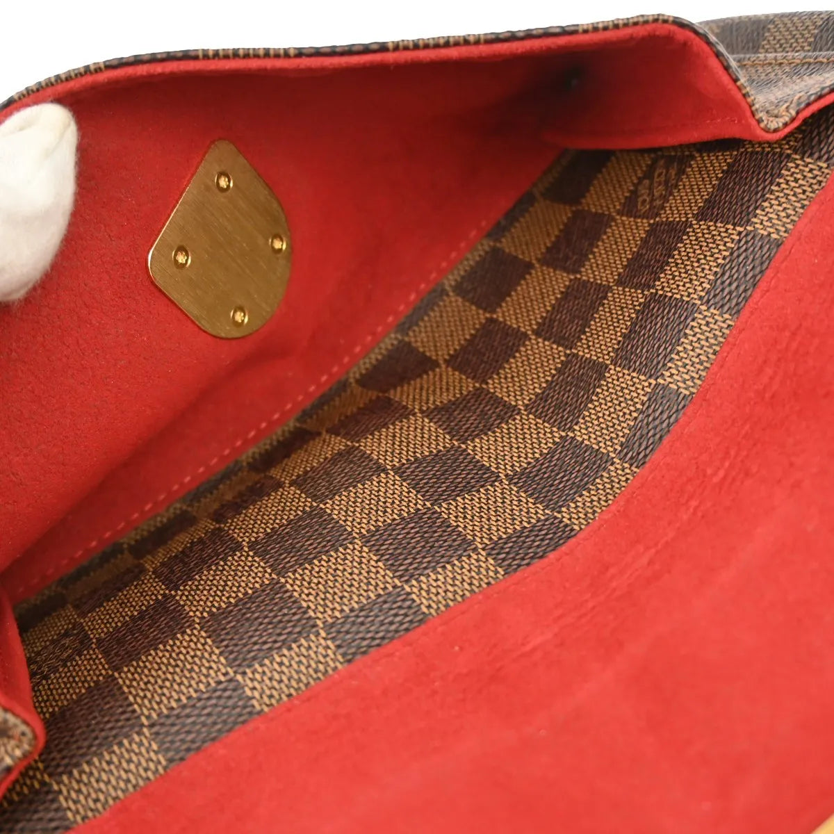 Louis Vuitton Ravello Damier Azur, Brown, Canvas, Shoulder Bag