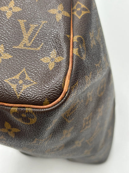 Louis Vuitton Speedy Monogram Canvas, Brown, Canvas, Handbag