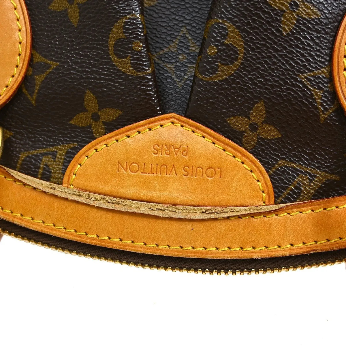 Louis Vuitton Tivoli Monogram Canvas, Brown, Canvas, Handbag