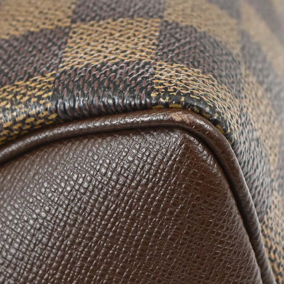 Louis Vuitton Triana Damier, Brown, Canvas, Handbag
