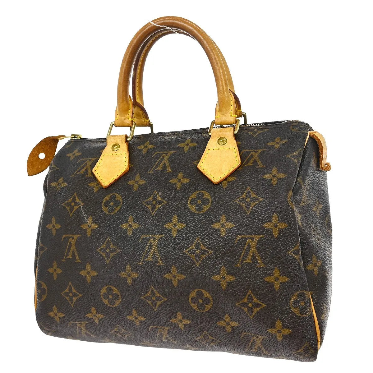 Louis Vuitton Speedy Monogram, Brown, Canvas, Handbag