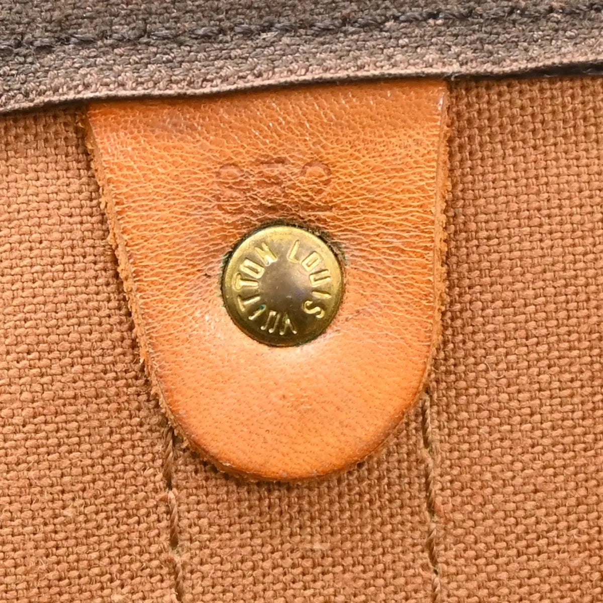 Louis Vuitton Keepall Monogram Canvas, Brown, Canvas, Travel Bag