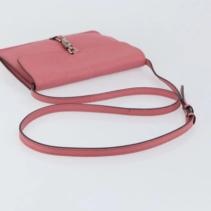 Gucci Jackie Soft Convertible Clutch Leather, Pink, Leather, Handbag